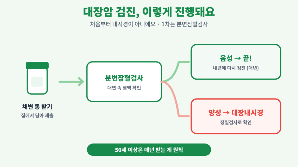 50세 되자마자 받은 2026 국가암검진 후기, 대장암·유방암·자궁경부암 한 번에 받는 법 wordpress 03 대장암검진흐름